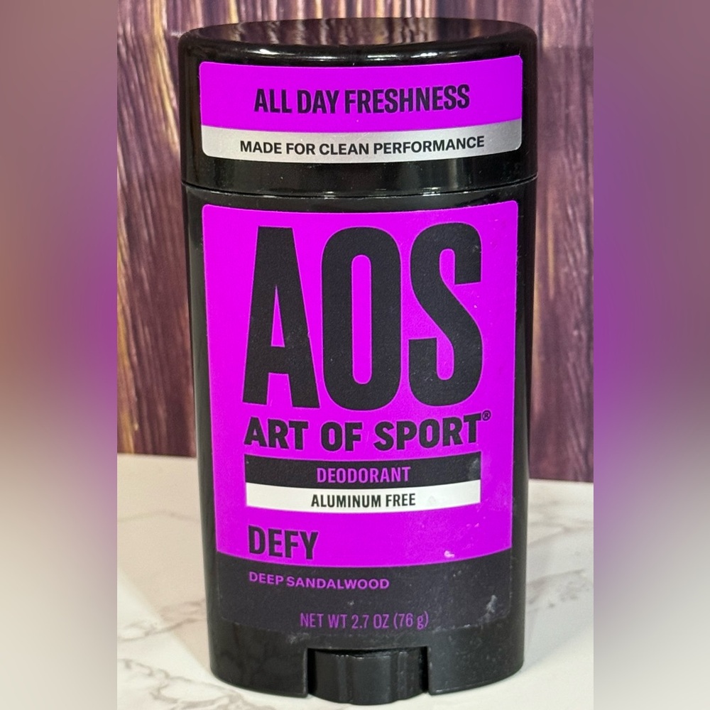 Deep Sandalwood Deodorant - Black and Purple